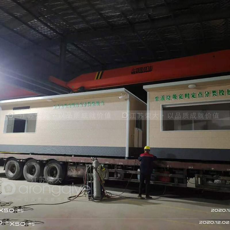 南京小區垃圾房第四批發貨